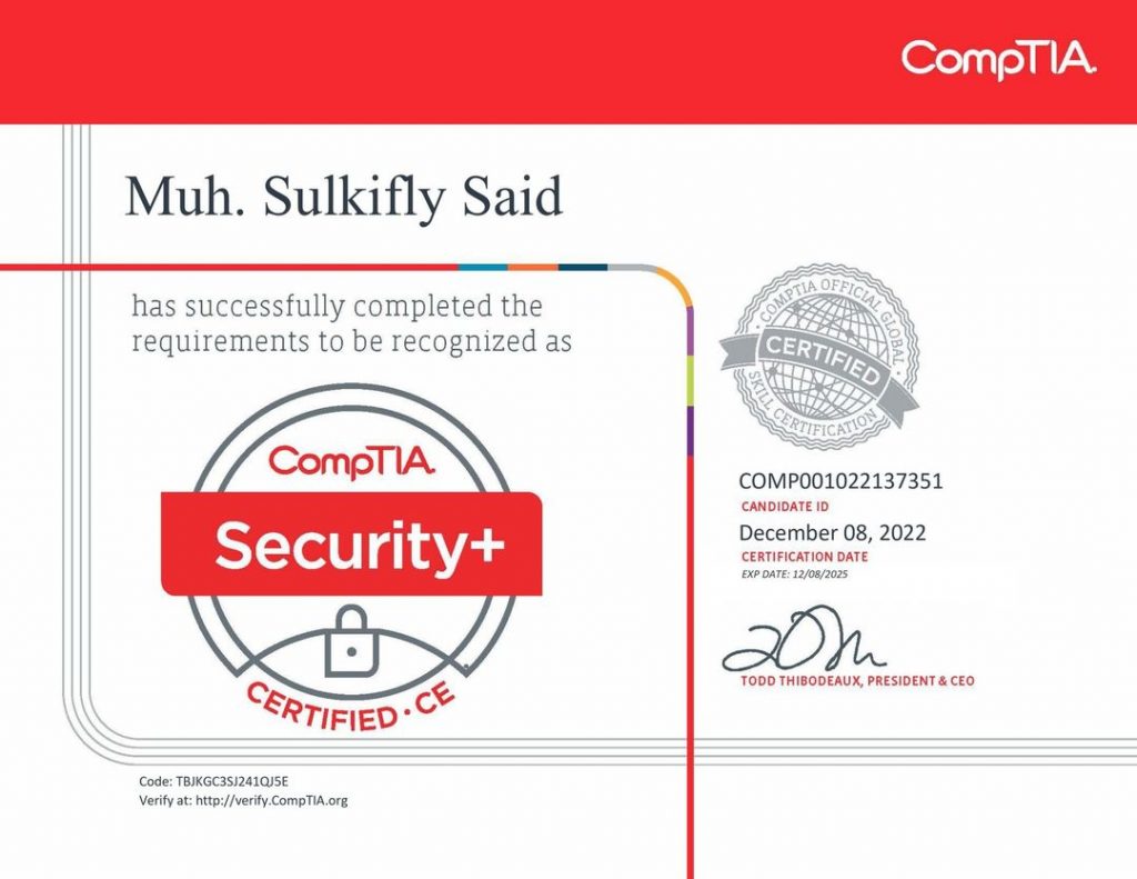 Comptia Security+ 