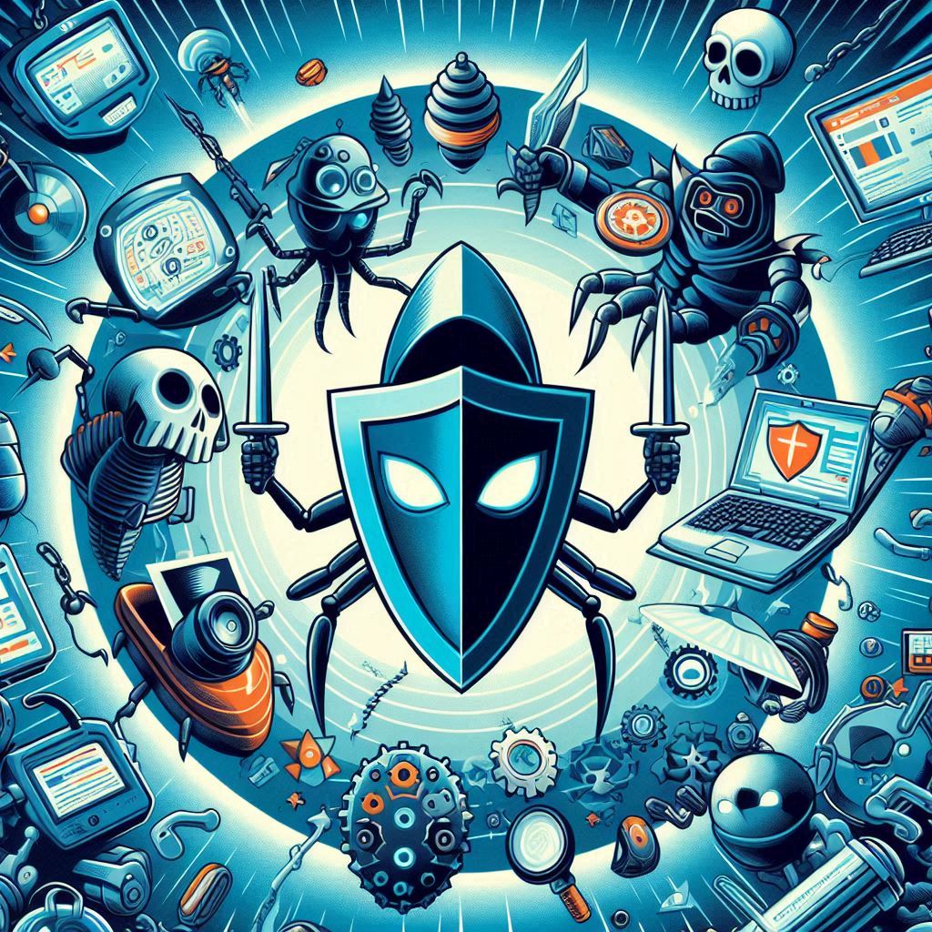 Ilustrasi Peran Antivirus 