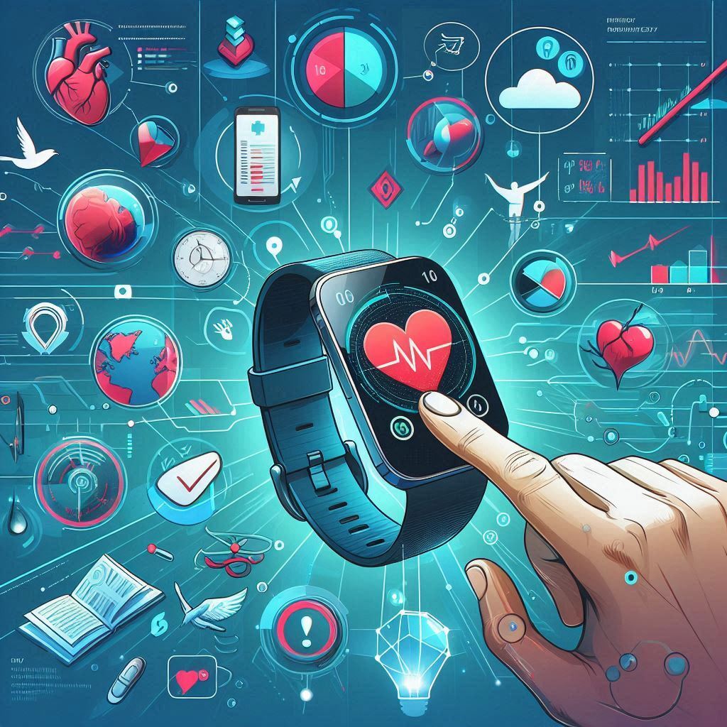 ilustrasi Teknologi Wearable: Masa Depan Kesehatan Digital