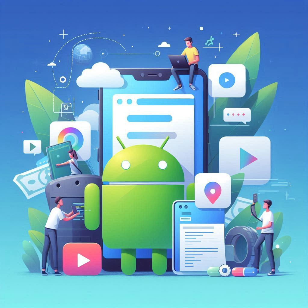 ilustrasi Mengembangkan Aplikasi Android dengan Kotlin