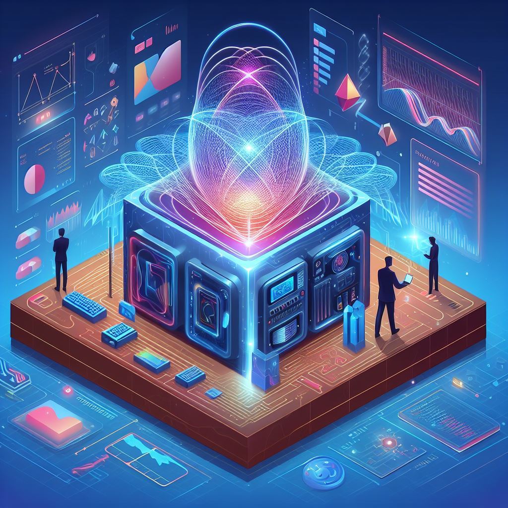 ilustrasi Teknologi Quantum Computing: Potensi dan Tantangannya