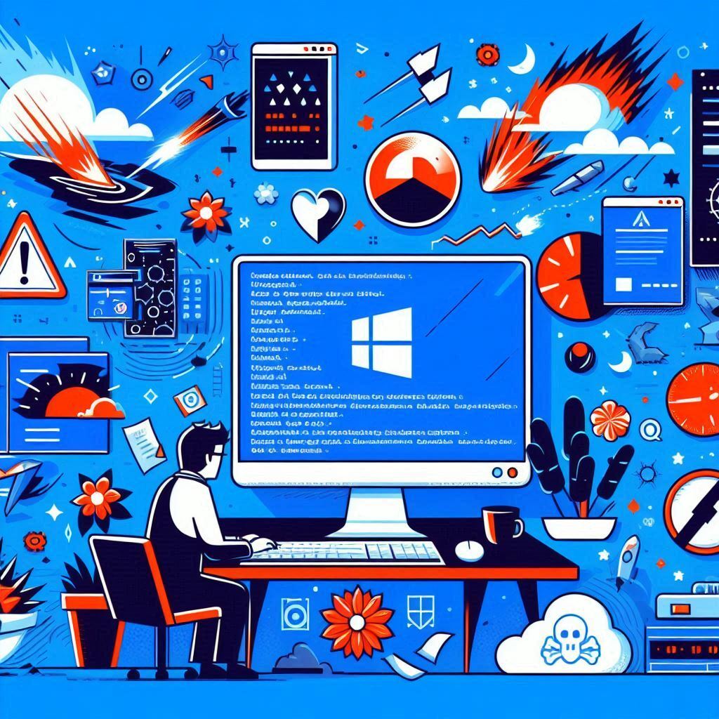 ilustras Cara Mengatasi Blue Screen of Death (BSOD) di Windows