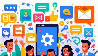 ilustrasi Menggunakan Google Workspace untuk Produktivitas