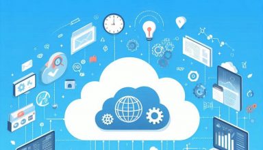 ilustrasi Pengenalan Teknologi Cloud Computing