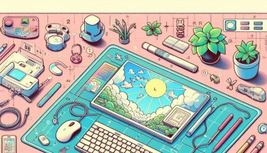 ilustrasi Pengenalan Periferal Komputer: Keyboard dan Mouse